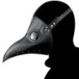 (image for) Plague Doctor Long Nose Faux Leather Venetian Mask