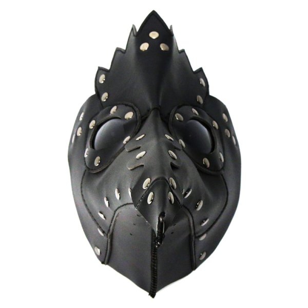 (image for) Black Plague Doctor Mask Gothic Long Nose Bird Beak