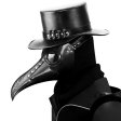(image for) Black Long Nose Beak Steampunk Bird Masks