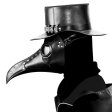 (image for) Black Long Nose Beak Steampunk Bird Masks
