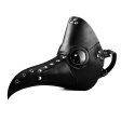 (image for) Black Long Nose Beak Steampunk Bird Masks