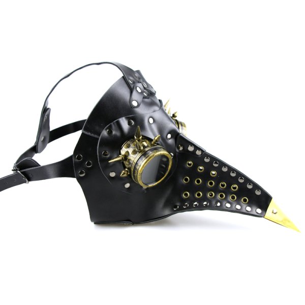 (image for) Gothic Cosplay Retro PU Leather Bird Mask