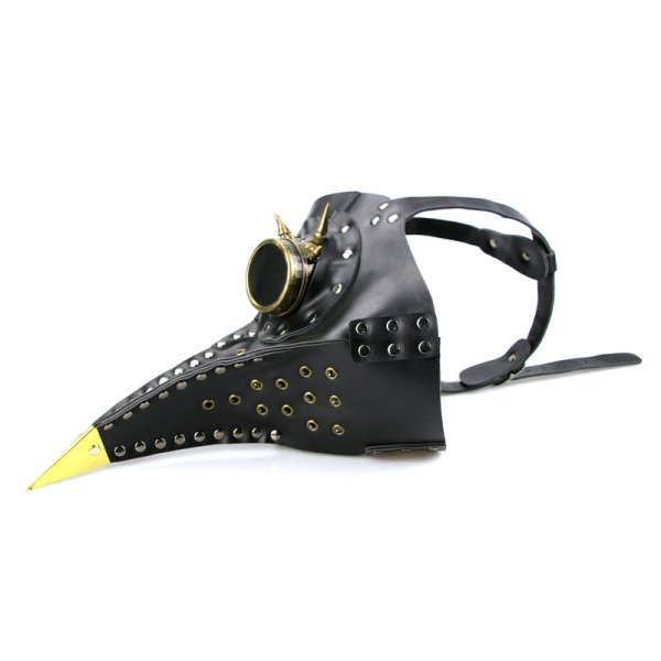 (image for) Gothic Cosplay Retro PU Leather Bird Mask