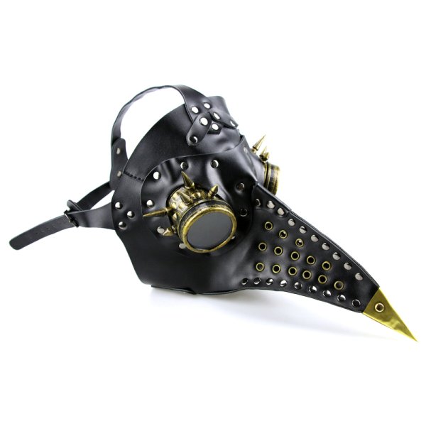 (image for) Gothic Cosplay Retro PU Leather Bird Mask