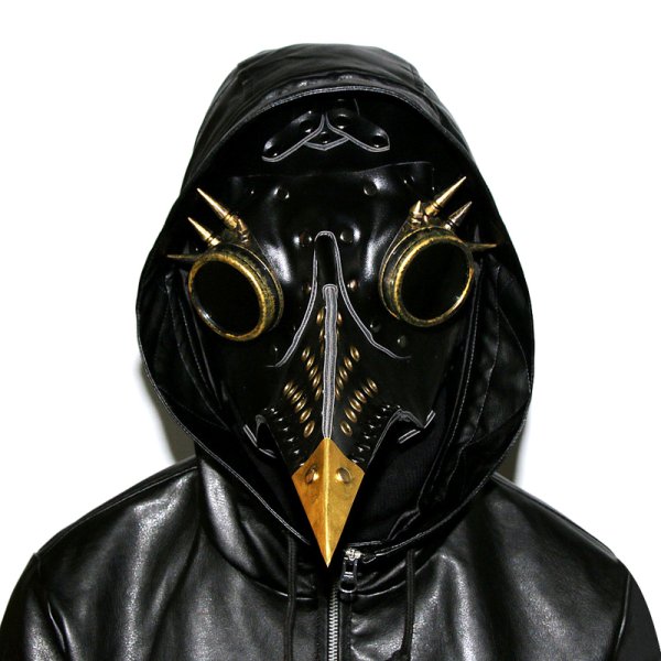 (image for) Gothic Cosplay Retro PU Leather Bird Mask