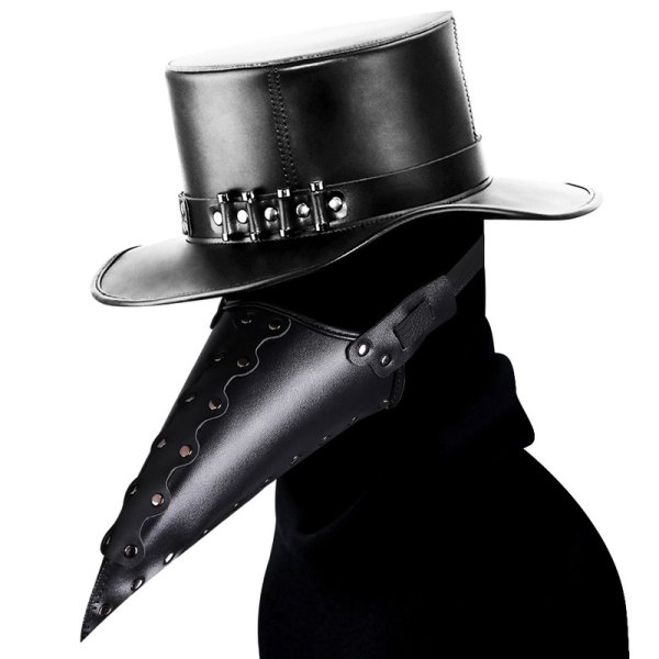 (image for) Steampunk Plague Doctor Bird Mouth Mask