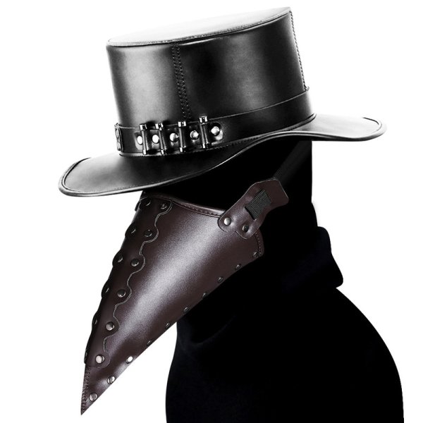 (image for) Steampunk Plague Doctor Bird Mouth Mask