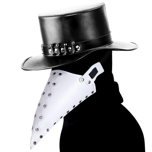 (image for) Steampunk Plague Doctor Bird Mouth Mask