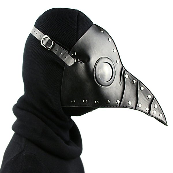 (image for) Steampunk Plicated Cosplay Beak Mask