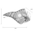(image for) Steampunk Plicated Cosplay Beak Mask