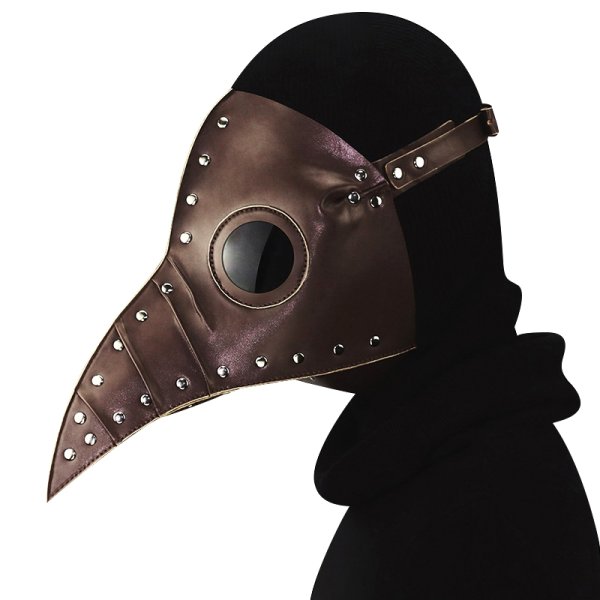 (image for) Steampunk Plicated Cosplay Beak Mask