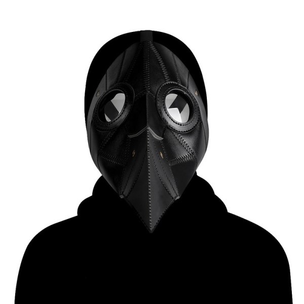 (image for) Steampunk Solid Color Stitch Beak Mask