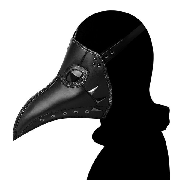 (image for) Steampunk Rivets Long Beak Cosplay Beak