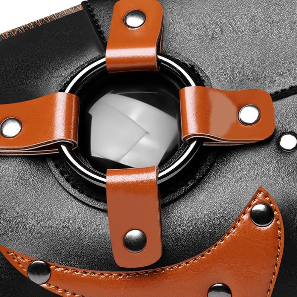 (image for) Steampunk Double Color Hooked Beak Mask