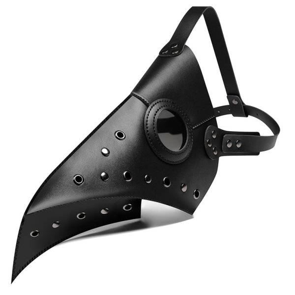 (image for) Steampunk Plague Doctor Cutout Beak Mask