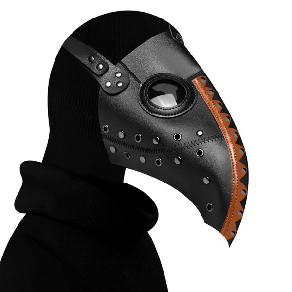 (image for) Steampunk Double Color Nailed Masquerade Mask