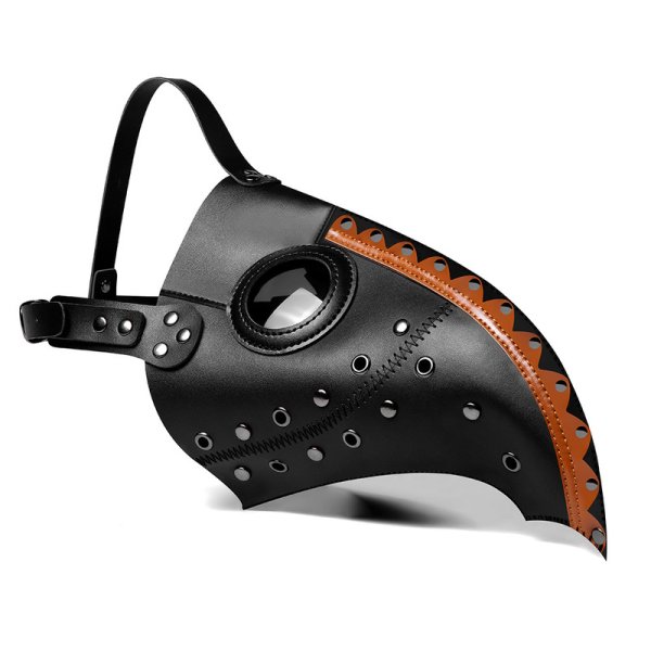 (image for) Steampunk Double Color Nailed Masquerade Mask