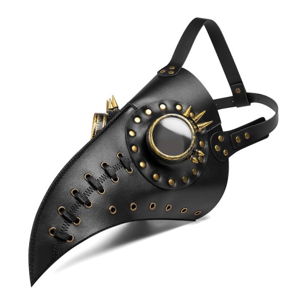 (image for) Steampunk Stitch Rivets Beak Mask