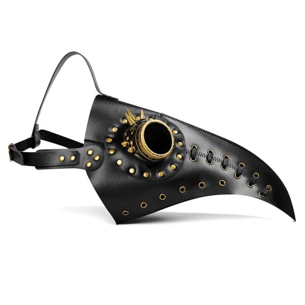 (image for) Steampunk Stitch Rivets Beak Mask