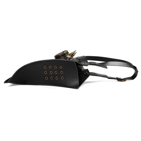(image for) Steampunk Stitch Rivets Beak Mask