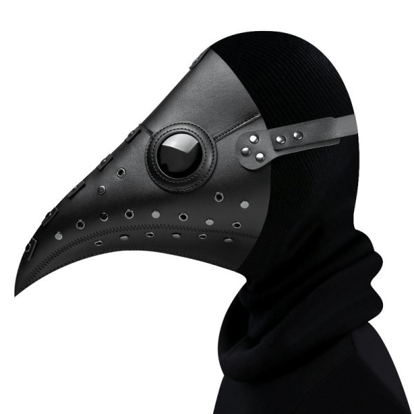 (image for) Steampunk Nailed Long Beak Cosplay Mask