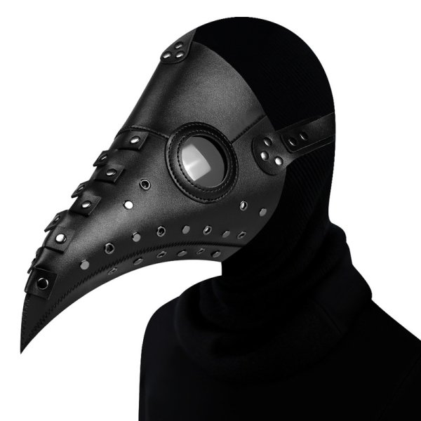 (image for) Steampunk Nailed Long Beak Cosplay Mask