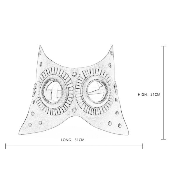 (image for) Steampunk Irregular Masquerade Mask
