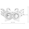 (image for) Steampunk Wing Halloween Mask