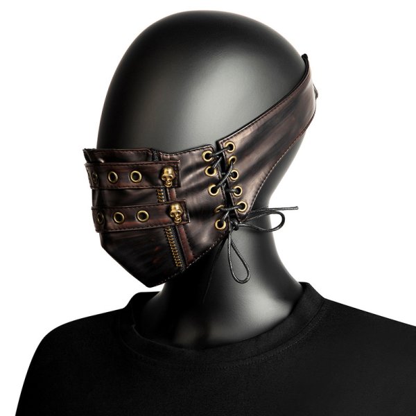 (image for) Steampunk Strappy Skull Splice Mask