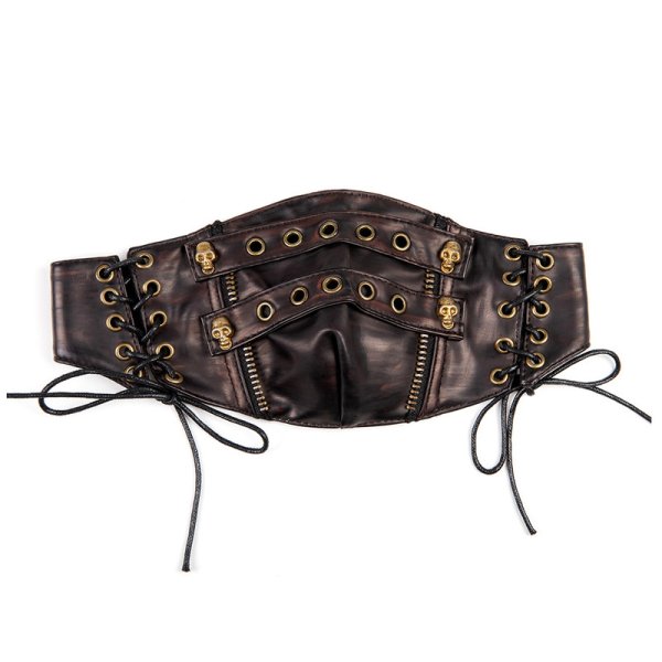 (image for) Steampunk Strappy Skull Splice Mask