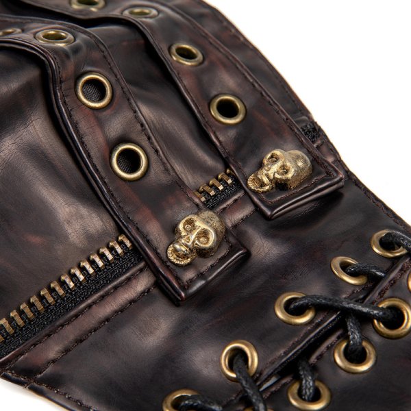 (image for) Steampunk Strappy Skull Splice Mask