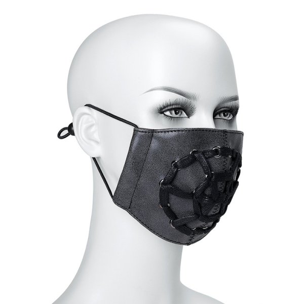 (image for) Steampunk Stitch Adjustable Mask