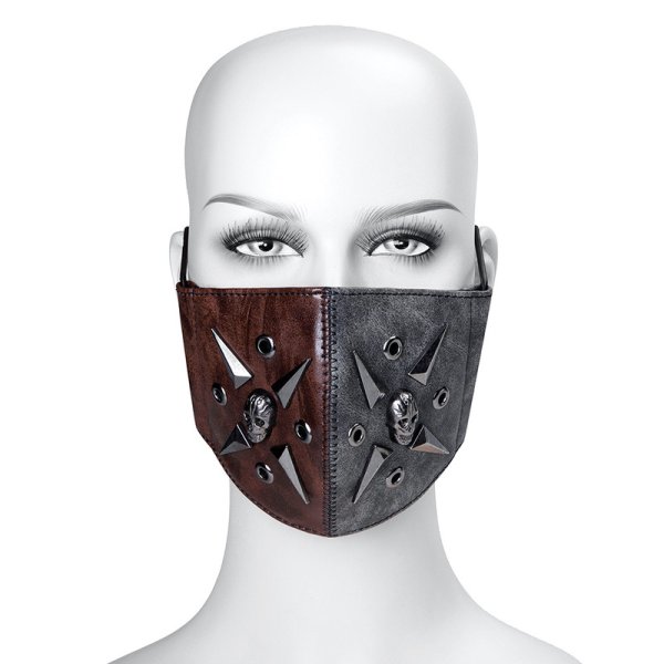 (image for) Steampunk Rivets Skull Mask