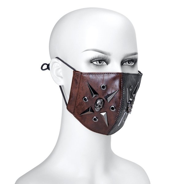 (image for) Steampunk Rivets Skull Mask