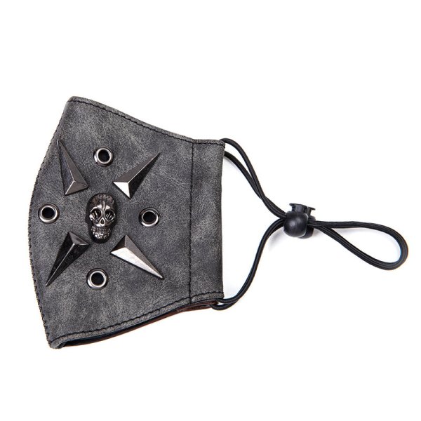 (image for) Steampunk Rivets Skull Mask