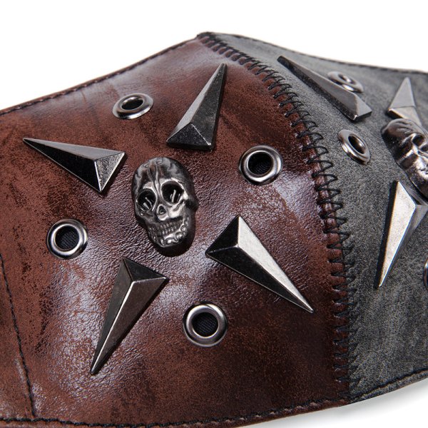 (image for) Steampunk Rivets Skull Mask