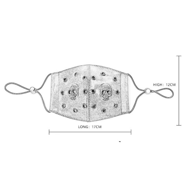 (image for) Steampunk Cutout Skull Mask