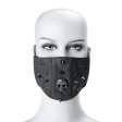 (image for) Steampunk Skull Rivets Adjustable Mask