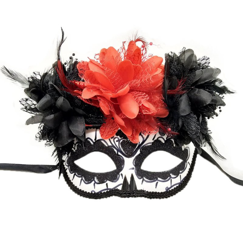 (image for) Day Of The Dead Sugar Skull Face Mask