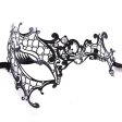 (image for) Metal Iron One-Eyed Diamond Masquerade Mask