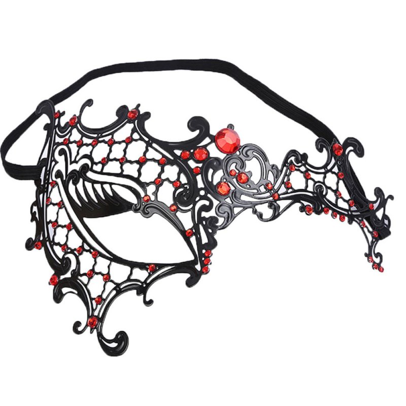 (image for) Metal Iron One-Eyed Diamond Masquerade Mask