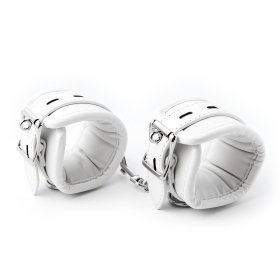 Soft Leather Elastic Sponge Cuffs - Lock