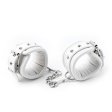 (image for) Soft Leather Elastic Sponge Cuffs - Pin