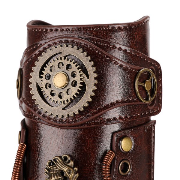 (image for) Retro Wrist Guard Mechanical Gear Medieval Watch