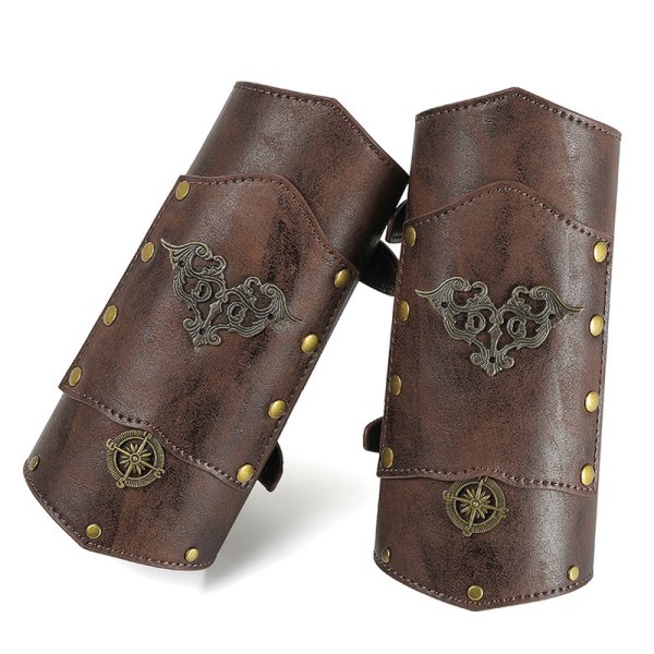 (image for) Steampunk Cutout Rivets Gloves