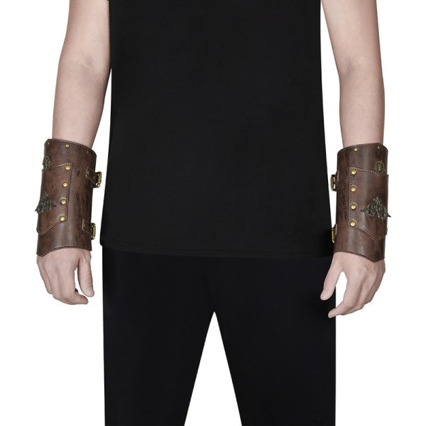 (image for) Steampunk Cutout Rivets Gloves