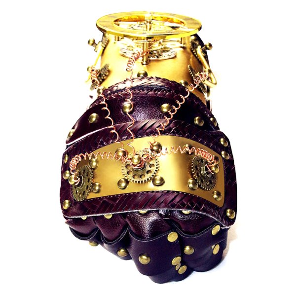 (image for) Steampunk Rivets Leather Arm