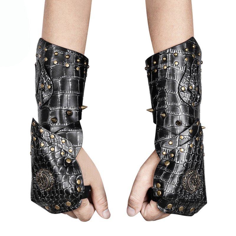 (image for) Leather Gauntlet Wristband