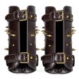 (image for) Men Leather Bracers Zipper