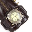 (image for) Men Leather Bracers Zipper